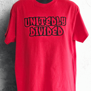 Unitedly Divided Embroidered Custom T. Red