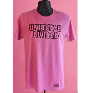 Unitedly Divided Embroidered Custom T. Pink
